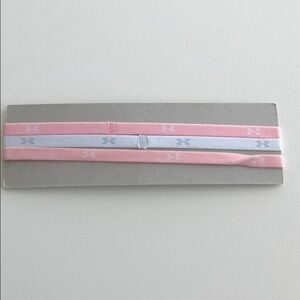 Pink NWOT Under Armour Headbands
